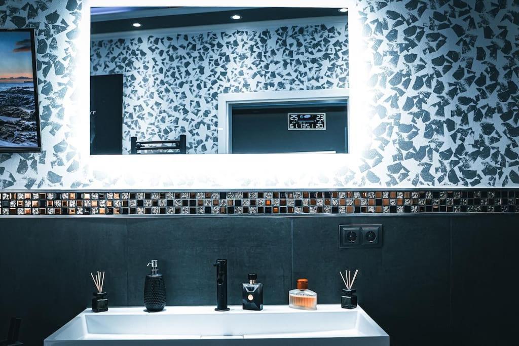 Luxus Loft Whirlpool Designer Kueche Bad Apartment Herdecke Ngoại thất bức ảnh